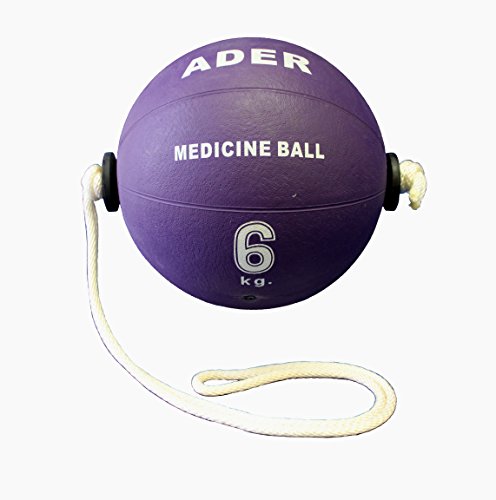Ader Power Rope Medicine Ball - size: 6kg-13lb