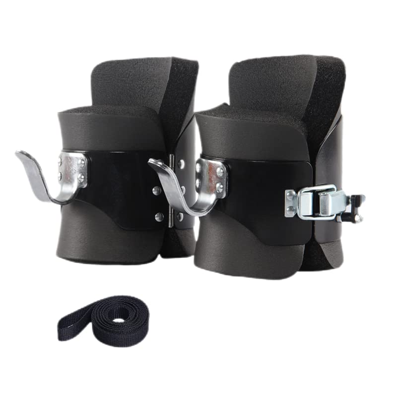 Anti Gravity Inversion Boots Abdominal Crunch Sit Up Bar Hooks Therapy Core Gym Fitness Exerciser