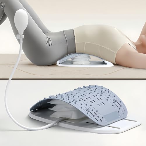 Back Arch Stretcher,Portable Support Exercise Board,Lumbar Spine Massage Device | for Home Car Bed Offices Indoor Exercise Workout for Women Men