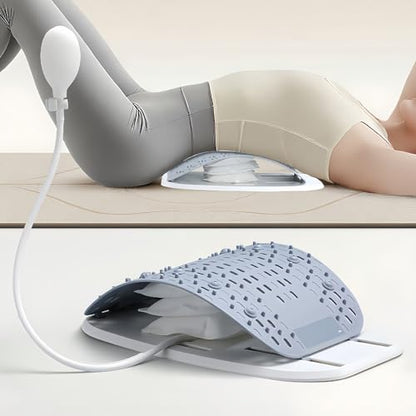 Back Arch Stretcher,Portable Support Exercise Board,Lumbar Spine Massage Device | for Home Car Bed Offices Indoor Exercise Workout for Women Men
