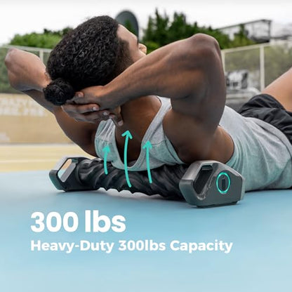 A1 Smart Electric Foam Roller, Hands-Free Self Rolling Massager for Back, Legs & Full Body, App-Controlled with 3 Speeds, Post-Workout Relaxation, 240-480 Min Battery
