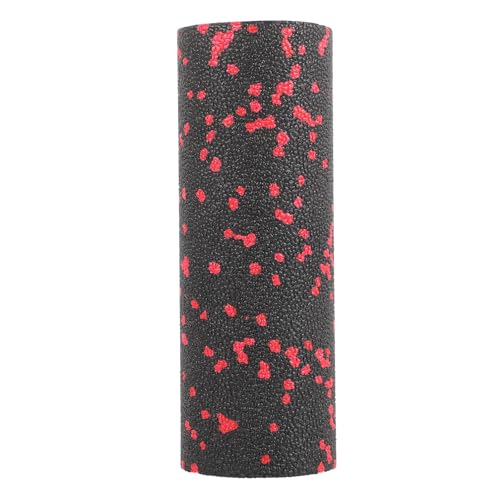 Compact Foam Roller for Muscle Release and Body Rolling, Hollow Portable Massage Cylinder for Fitness and Lower Limb Therapy, Red Small Myofascial Massage Tool for Travel