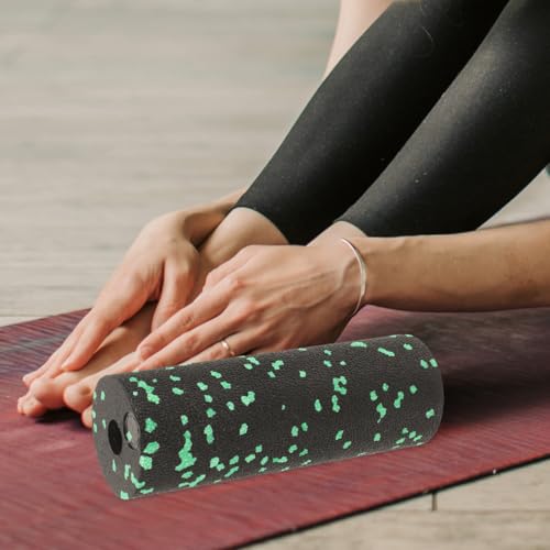 Toddmomy Mini Muscle Roller 5.9 Inch Yoga Column Foam Roller for Muscle Relaxation Post-Workout Recovery and Balance Training Portable Massage Tool