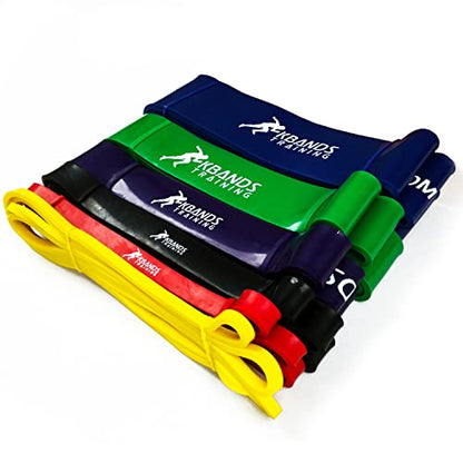 Kbands Strength Training Bundle (Includes 3 Ballistic Bands, KB Powerbands Upper Body Resistance Bands, and the Duo Training Straps