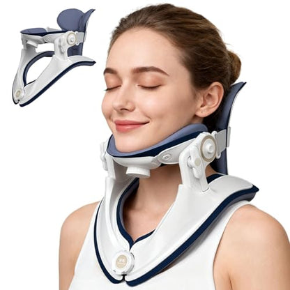 Cervical Traction Device Neck Brace Support Stretcher for Pain Relief