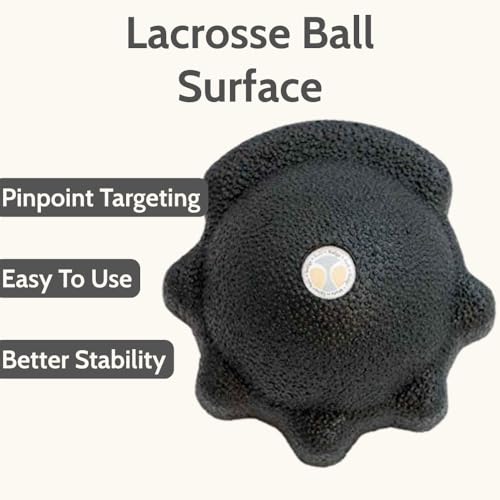 ACTIVATOR - The Better Massage Ball for Myofascial Release, Trigger Point Therapy, Acupoint & Yoga. Foot Massage, Physical Therapy & Lacrosse Ball in One. 3 Surfaces for Advanced Muscle Release