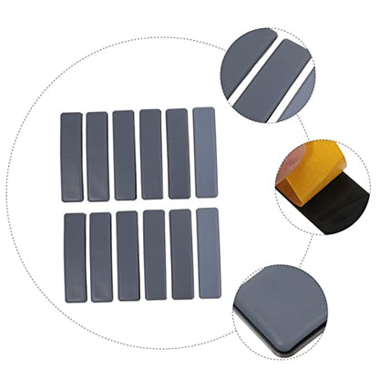 12pcs Adhesive Felt Furniture Sliders Non Slip Rug Pads for Moving Furniture Movers Core Sliders Table and Chair Foot Pads