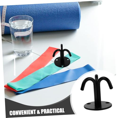 Stainless Steel Resistance Band Wall Anchor Workout Anchor Hanger for Yoga Ceiling Hook Exercise Band Holder