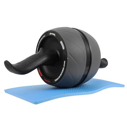 DECHOUS Ab Roller Wheel Abs Core Exercise Equipment with Automatic Rebound, Home Fitness Training Machine for Men and Women, Abdominal Muscle Strengthening and Belly Fat Reduction