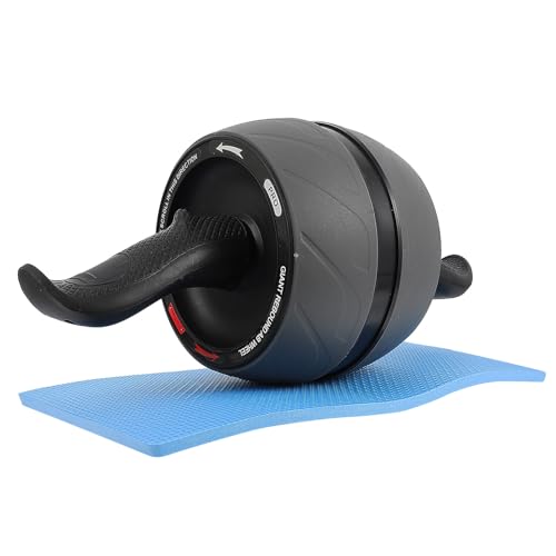 DECHOUS Ab Roller Wheel Abs Core Exercise Equipment with Automatic Rebound, Home Fitness Training Machine for Men and Women, Abdominal Muscle Strengthening and Belly Fat Reduction