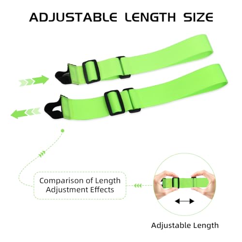 Arm Swing Trainer for Youth, Adjustable Nylon Running Arms position for 90 Degrees - color: Green