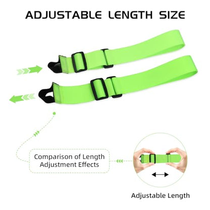Arm Swing Trainer for Youth, Adjustable Nylon Running Arms position for 90 Degrees - color: Green