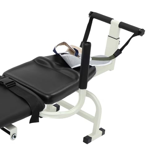 Back Stretch Bench, Adjustable Cervical Traction Device, Multifunctional Lumbar Stretcher, Spinal Decompression Equipment for Home Use and Daily Body Wellness