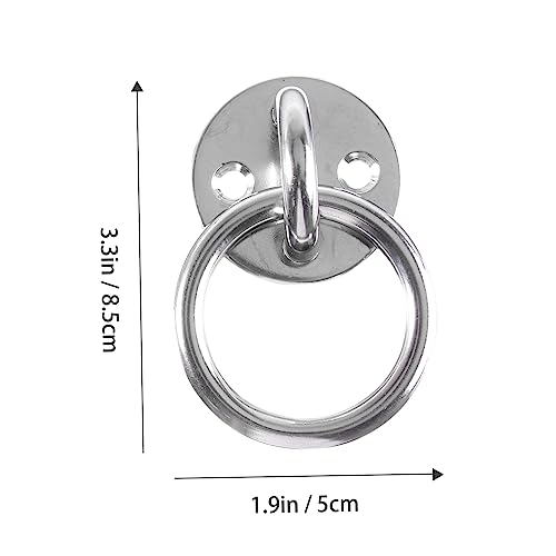 Ceiling Hooks for Yoga Suspension Trainer Ceiling Anchor Mount Fixed Disk for Yoga Gymnastics Rings