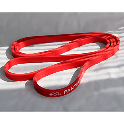 Resistance Bands for Women and Men Pull up Bands Exercise Loop Band for Body Stretching Powerlifting Yoga Pilates Resistance Training - color: red