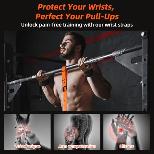 Pull Up Assistance Bands 300lbs, Adjustable Heavy Duty Resistance Band for Pull Up Bar Workout, Pullup Assist Bands with Feet Rest | Home Gym Fitness Exercise Strength Training