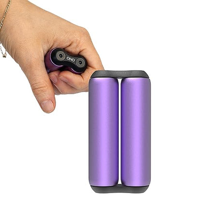 ONO Roller - Handheld Fidget Toy for Adults | Help Relieve Stress, Anxiety, Tension | Promotes Focus, Clarity | Compact, Portable Design (Purple, Junior Size - Aluminum) - size: Junior Size, style: Aluminum - Purple