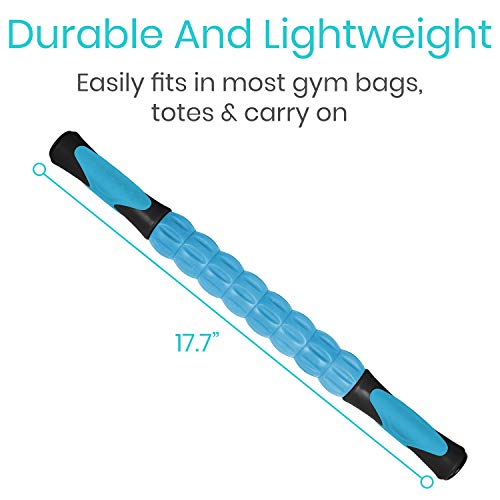 Vive Massage Stick Roller for Muscle, Back, Legs - Deep Tissue Body Fascia