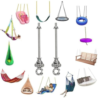 Heavy Duty Swing Hangers for Wooden Sets1000LB Capacity - size: 12 inch Style 1