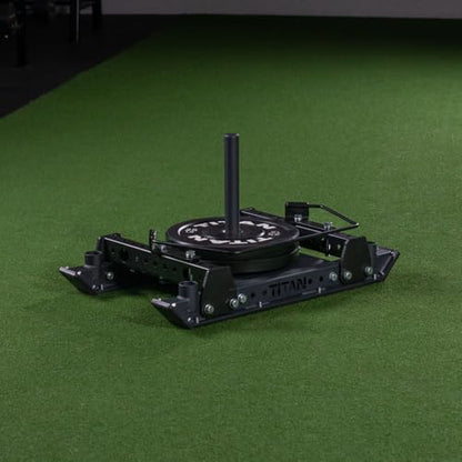Titan Fitness Wrap Around Rail Attachment Fits Pro Sled Core Unit, Push, Pull, or Drag Sled for Speed Training and Agility