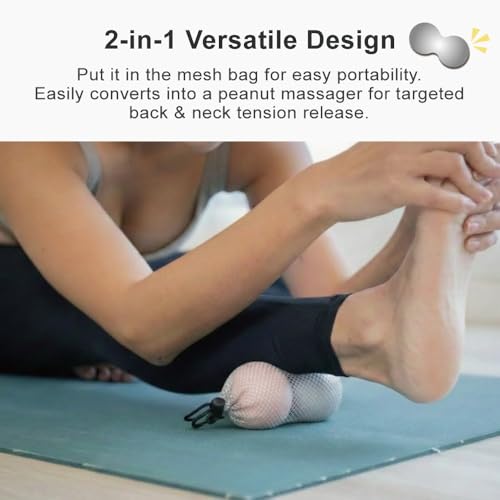 Therapy Massage Balls (2-Pack), High-Density Fascia Balls for Targeted Muscle Relaxation & Daily Recovery - Soothing Pink + Dawn Yellow (50D+50D) - color: Soothing Pink + Dawn Yellow (50d+50d)