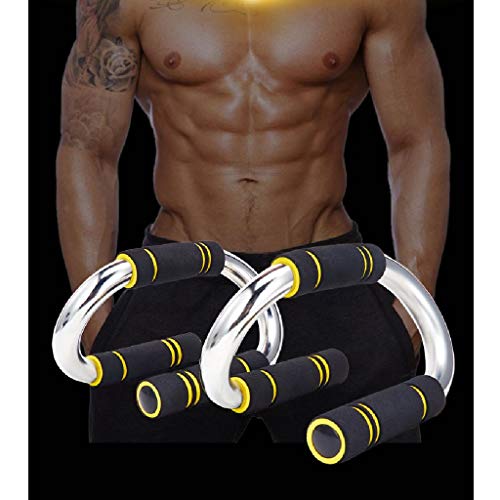 Metal Push Up Bracket-Iron Core Athletics Bars - Strong Steel Stands Suitable for Any Pushup Training Program