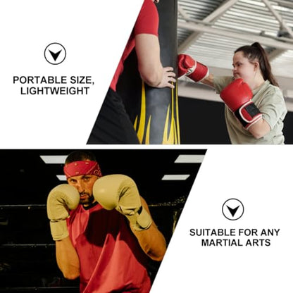 Zerodeko Wall-Mounted Boxing Training Bag Canvas Sandbag Small 40x26.5cm Fitness Sandbag Empty for MMA Boxing Workout Exercise Punching Bag
