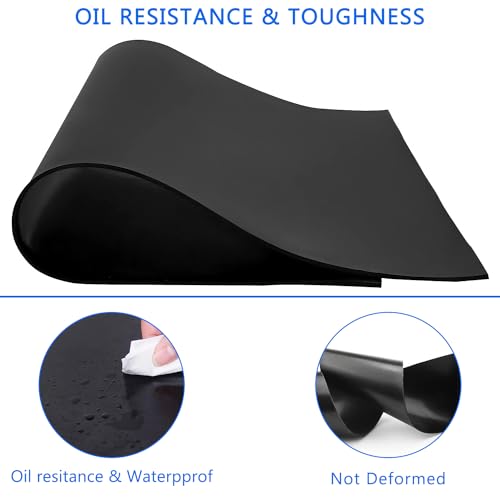 WochiTV Solid Rubber Sheets Strips, 12" Wide x 1" Thick x 12" Long Neoprene Rubber Rolls Perfect for DIY Gasket Material, Sealing, Liner, Shield, Padding, Mat - size: 12" W x 12" L, style: 1" Thick