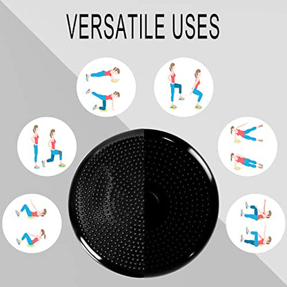 Wobble Cushion, Balance Disc, Wiggle Seat, Balance Pads for Physical Therapy, Stability Disc, Wobble Board for Dogs, Office, Sensory Kids, Classroom with Spiky Massage Ball