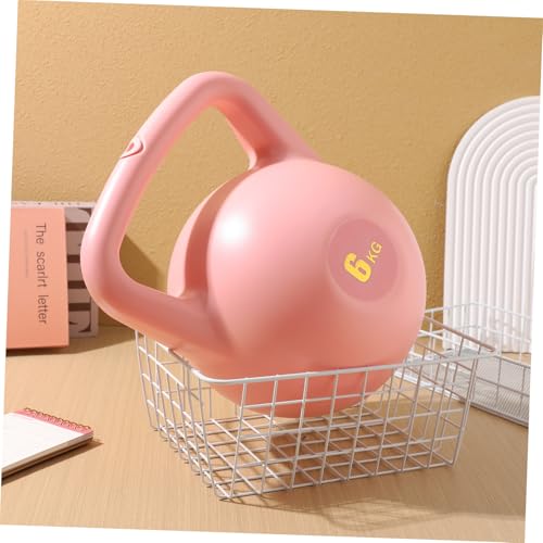 Mikinona Water Filled PE Kettlebell Soft Gym Equipment for Home Fitness Training Portable Strength Workout Tool for Men and Women Safe Rounded Design for Injury Prevention