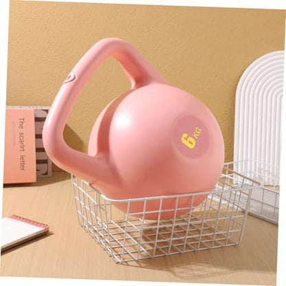 Mikinona Water Filled PE Kettlebell Soft Gym Equipment for Home Fitness Training Portable Strength Workout Tool for Men and Women Safe Rounded Design for Injury Prevention