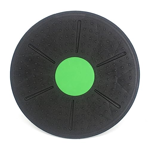 TOYANDONA Anti-Slip Wobble Balance Board for Yoga Home Use Professional Standing Plate in Random Colors Stability Trainer for Adults Boys and Girls Fitness Balance Training Device