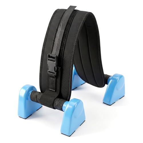 Hip Thrust Dumbbell Holder Belt, Wide Padded Support Belt | Hip Thrust Belt for Dumbbell, Kettlebell, Adjustable Non-Slip Safety Straps for Squats, Glute Bridges, Strength Training