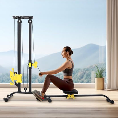 Power Tower Pull Up Bar Station Multi-Function Adjustable Height Foldable Dip Station with Adjustable Height Multi-Function Power Rack for Home, Small Gyms, Companies