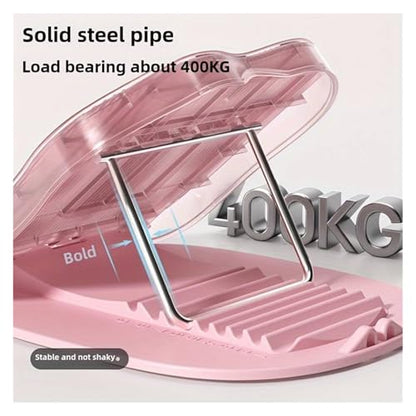 9 Level Adjustable Foldable Slant Board, Yoga Calf & Plantar Fasciitis Stretcher, Full Body Foot Ankle Stretch Balance Fitness Board For Home Gym Workout