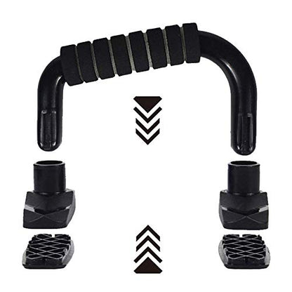 Push-up bracket- Pushup Bars with Non-Slip Feet and Comfort Foam Grip for Providing a Safer Push Up Stand