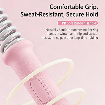 Set of 2 Ergonomic Exercise Ropes for Full Body Conditioning and Strength Training Ideal for Home Gym Modifiable Slanted Battle Rope - color: Purple