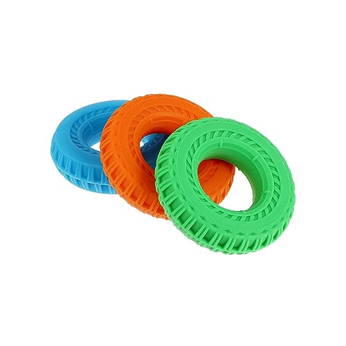 LIOOBO 3pcs Grip Hand Grip Strengthener Ring Workout Rings Fitness Workout Hand Exerciser Forearm Strengthener