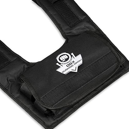 DBX BUSHIDO SPORT Weighted Jacket from 1 kg to 10 kg - Weighted Vest for Strength Training - Weight Vest Made of Durable Cordura Material