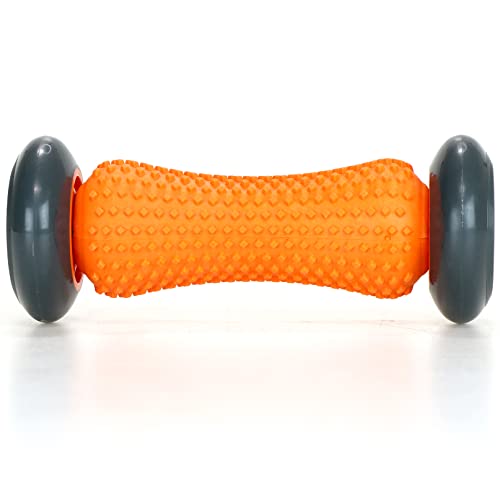 Tiger Tail Footsie Foot Massage Roller Tool, Stretch Sore Foot Muscles, Relieve Plantar Fasciitis, Increase Circulation, and Soothe Cramping