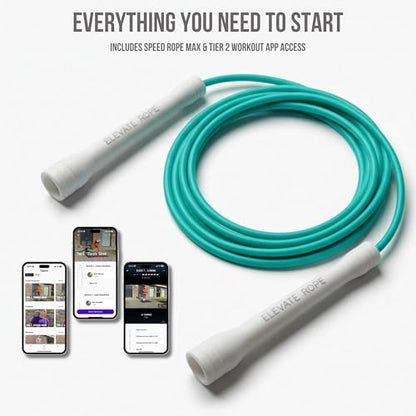 Elevate Rope Pro-Grade Speed Rope - color: Turquoise