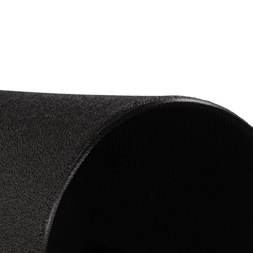 BalanceFrom 7x5 Feet High-Density Gym Equipment Floor Mat, 1/4-Inch Thick PVC – Non-Slip Flooring for Treadmill, Stationary Bike, Elliptical Trainer, Weight Bench, and Heavy Exercise Machines