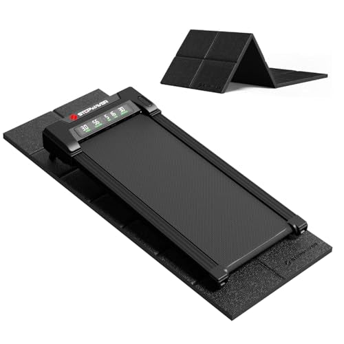 Walking Pad Mat for Carpet Floor, 68"x24", Treamill Mat for Hardwood Floors, High Density, 0.2" Thickness, Folable, Floor Protection for Bike, Elliptical, Treadmill - size: 68"L x 24"W x 0.2"Th