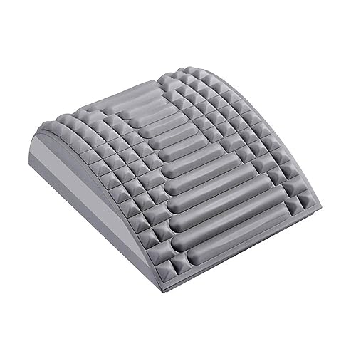 Refresh - Neck & Back Stretcher, Neck Stretcher Posture Corrector, Lumbar Stretcher for Neck Pain Relief, Lower Back, Upper Back and Shoulder (Gray)