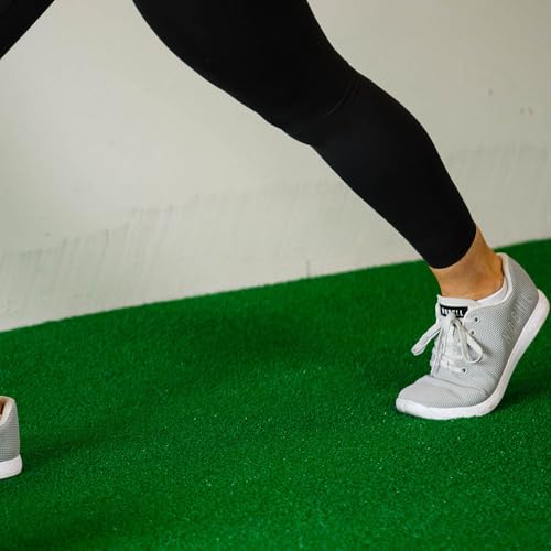 Titan Fitness Artificial Turf Grass Gym Flooring Roll, Green 15ftx4ftx10mm Roll, UV Stable Indoor/Outdoor, Turf Grass with Non-Slip Backing, Fake Grass for Sled Training