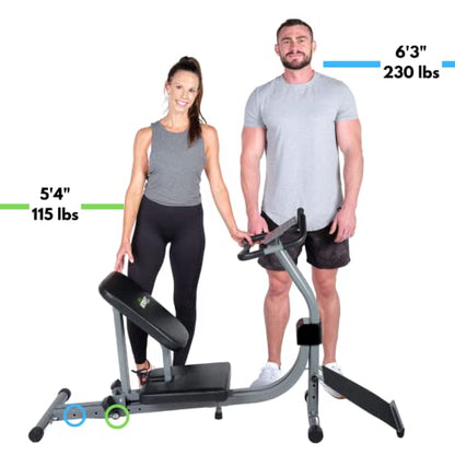 Nitrofit Limber Pro Stretch Machine with Patented Adjustable Sliding Seat and Heavy, Stable Frame, Premium Full‑Body Stretch Trainer for Back, Hamstrings, Hips & Calves, Flexibility, Mobility & Rehab