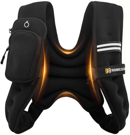 Weighted Vest with Reflective Stripe