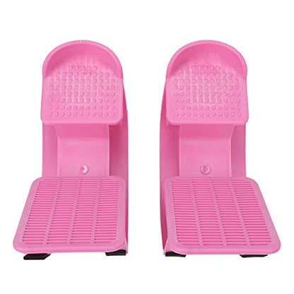 2 Pcs Calf Stretching Board Incline Board Calf Stretcher Ankle Foot Incline for Foot Stretch Training Knee Rescuer Yoga - color: Pink