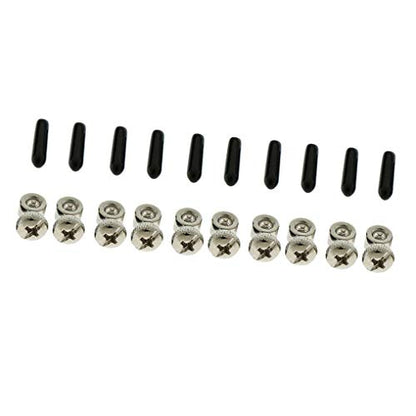 5 Sets Replacement Jump Rope Adjustable Screws End Caps for Speed Cable Jump Ropes Parts Accessory