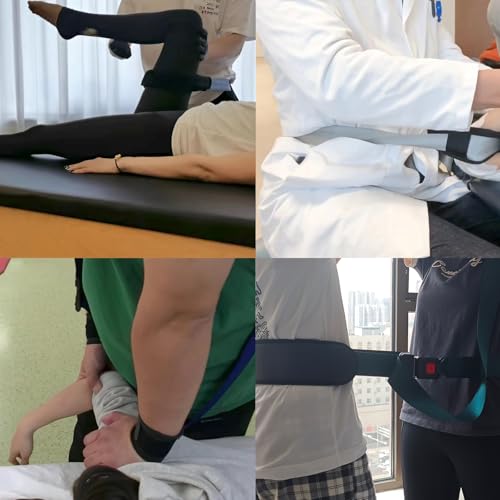 Extremity Mobilization Belt, Traction Strap Physical Therapy, Manual Traction, and Mobility with Pad, 9.8Ft/3m(B) - color: B